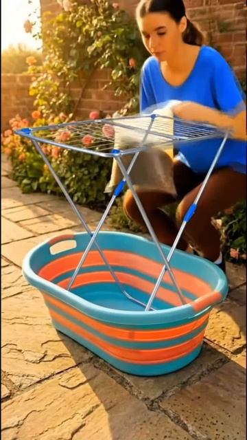 Идея для использования старой сушилки для белья