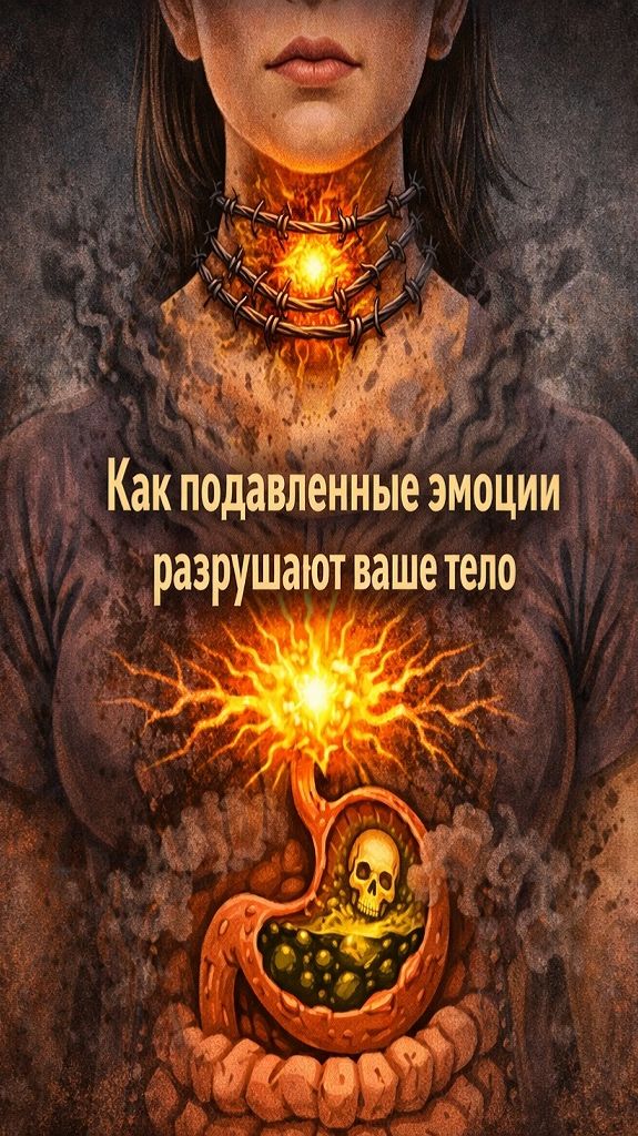 Как подавленные эмоции разрушают ваше тело — Игорь Лосев