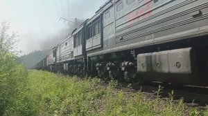 Тепловозная глушь на БАМе близ Буреинска