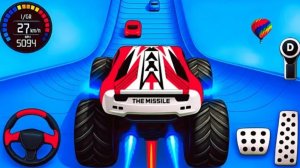 Трюки на Монстр-траках/ Экстремальные гонки и испытание трюков/Мультики про машины