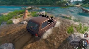ЗАСТРЯЛИ НА РЕЧКЕ! НЕПРОХОДИМЫЙ ОФФРОАД В BeamNG.drive