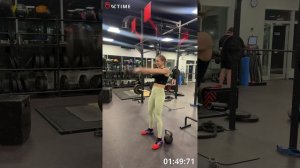 Кристина Медведева, ЧК ТФ Курск, 96 повторений