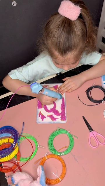 Делаю очки 3D ручкой👓✍️🩷