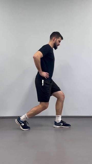 Выпад в статике (разные углы)