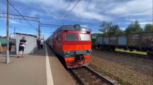 Электропоезд ЭД2Т обзор и история