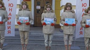 Юнармейцы Дома офицеров «Патриоты Забайкалья» провели акцию «10 интересных фактов о крыме»