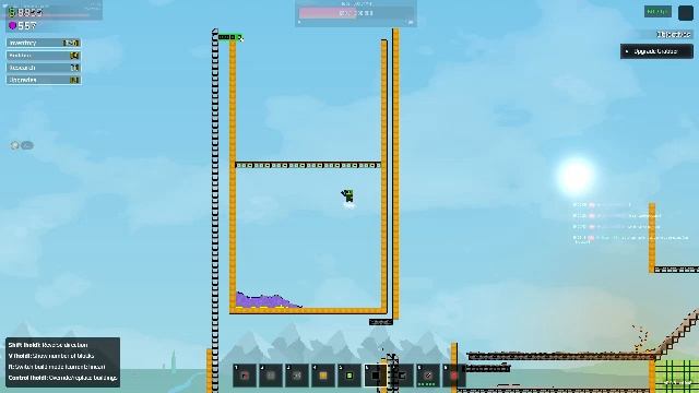 Заводская террария?, Sandustry Demo, 1 запуск