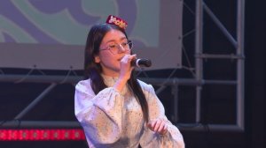 Халиуллина Сафина, руководитель Усольцева Мария Романовна, Песня «Авыл киче» («Вечер в деревне»), МА