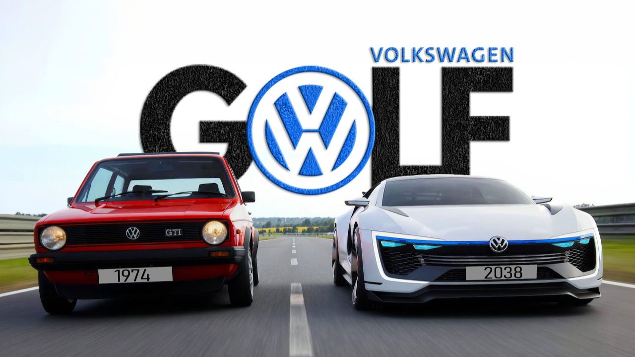 Volkswagen Golf Car 1974-2038 История трансформации Легенд Автомира #ТехноЯрус