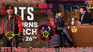 Тэхён появился на том же шоу после Чонгука у Фэллона и оставил мир в шоке!