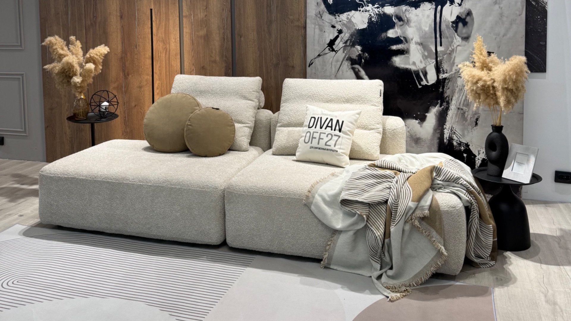 Диван ГЕНЕЗИС от фабрики дизайнерской мягкой мебели ДИВАНОФФ27 (собственное производство)