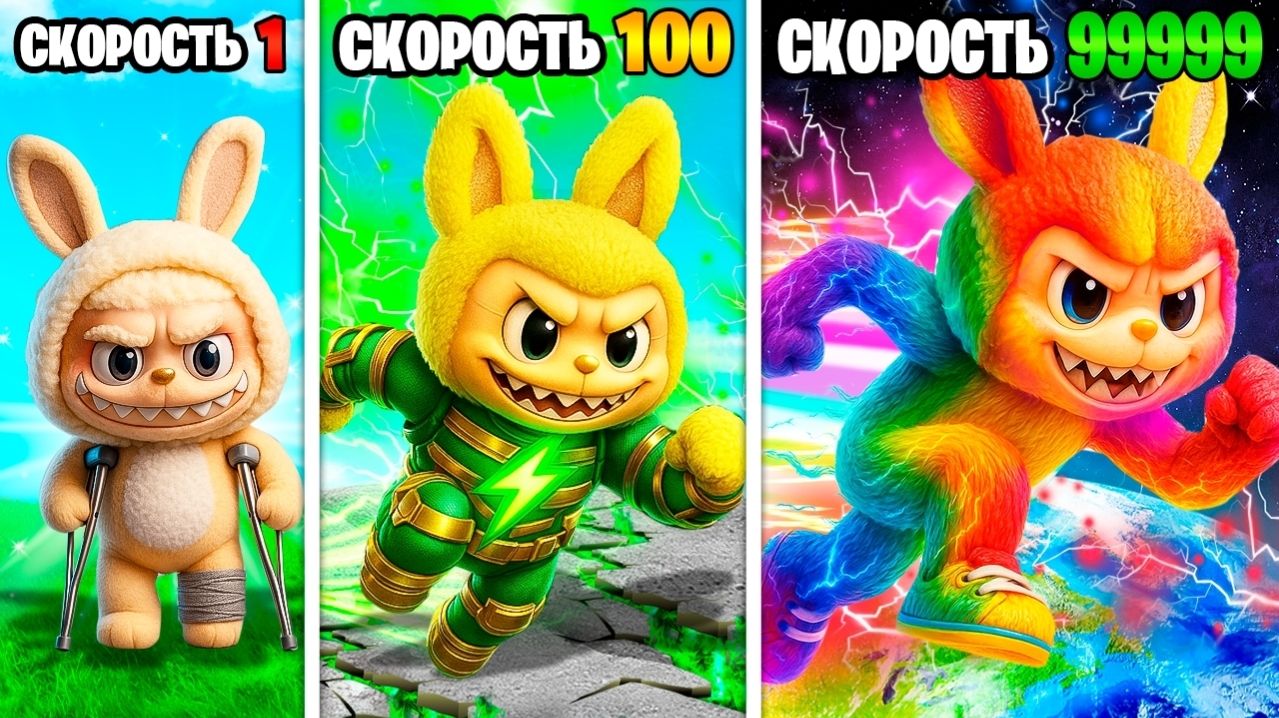 Скорость Лабубу умножается с Каждым Шагом в ГТА 5!