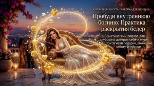 Доверие, открытость и женская сила в движении ✨ мягкая телесная практика