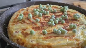 Муж съедает до крошки❗🔥 Быстрый макаронный пирог на сковороде❗🔥