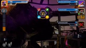 104 / Играем в игру Jurassic World:The Game. Первый супергибрид