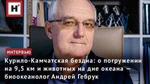 Курило-Камчатская бездна: о погружении на 9,5 км и животных на дне океана — биоокеанолог А.В. Гебрук