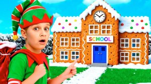 Санта учит детей быть Эльфами! Добрая новогодняя история