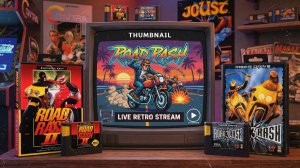 Retro Time играем в Ретро игры Road Rash