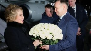 Валентина Матвиенко прибыла в Курган с рабочим визитом 25.03.2026
