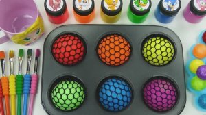 Насладиться ASMR-звуками кинетического песка радужного слайма ✨ своими руками с помощью ASMR 💖 #070