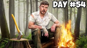 $10,000 ЗА КАЖДЫЙ ДЕНЬ ВЫЖИВАНИЯ В ГЛУШИ! MRBEAST МИСТЕРБИСТ НА РУССКОМ мистер бист