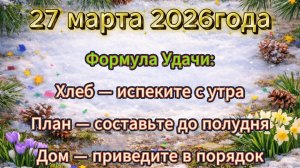 Народные приметы на 27 марта 2026 года