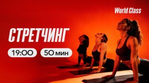 СТРЕТЧИНГ с Максимом Безлепкиным | 26 марта 2026 | Онлайн-тренировки World Class