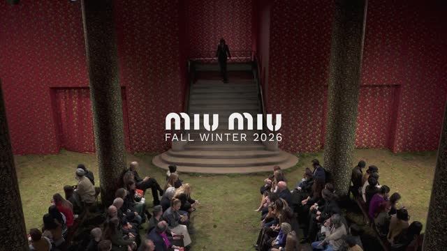 Показ коллекции Miu Miu осень-зима 2026-2027