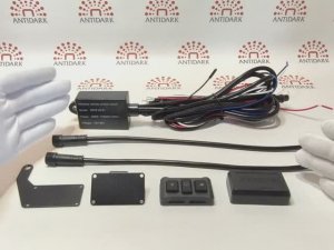 Комплект проводов для беспроводного подключения ПТФ, с пультом дистанционного управления