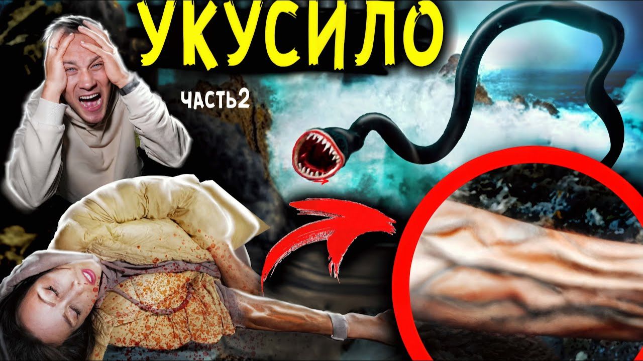 ДРОН СНЯЛ! Корейский Червь Пожиратель - ЧТО С ЕЕ РУКОЙ?!
