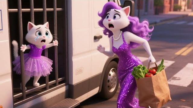 Мама-кошка спасает котенка от автомобильного ловца животных🚗🙀🐾 Вторая часть