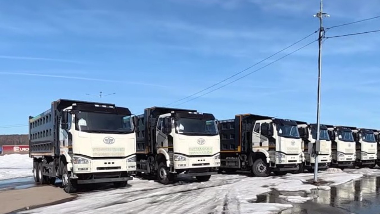 Перегон 12 самосвалов.Подработка в выходные дни.👍