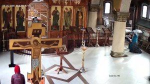 Литургия преждеосвещенных даров. 9 00, 25.03.2026г.