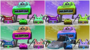 МАКВИН И ЧЕТЫРЕ ЦВЕТА! 🚗🌈 КРУТАЯ ТАЧКА МОЛНИЯ ЕДЕТ ВПЕРЕД! Мультик Игры для детей 🏆