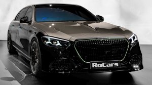 Mercedes Maybach Night Series 2027 — новый роскошный седан в деталях.