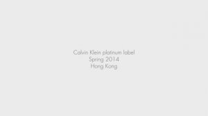 Показ коллекции Calvin Klein весна-лето 2014