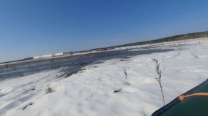 Большие покатушки на аэролодке собственной конструкции по лесу и по полю и на пруду.🤓👋✌️