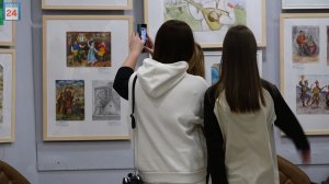 Струны русской души: абаканская «Победа» принимает  выставочный проект «Сказки нашей балалаечки»