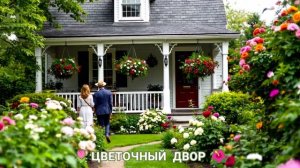 Дворы и дачи с роскошными цветами 🌹 сплошное вдохновение для души (7)