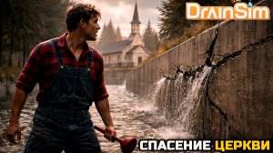 СПАСАЕМ ЦЕРКОВЬ ОТ ПОТОПА - DrainSim №6