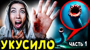 ОНО НАПАЛО НА НАС ! Реальный ЧЕРВЬ ПОЖИРАТЕЛЬ из Кореи