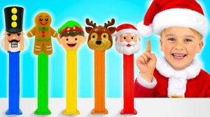 Дети превращаются в рождественских супергероев — Забавные истории про игрушки для детей!