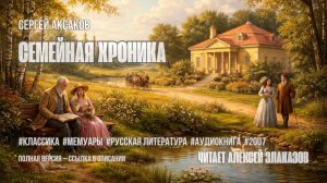 Аудиокнига. Сергей Аксаков — «Семейная хроника»