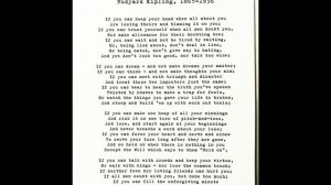 If, Kipling Rudyard