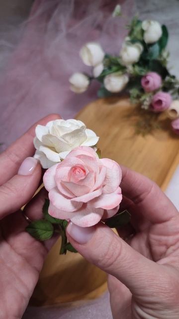 броши-иглы розы