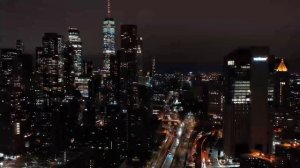 Ночной Нью-Йорк - Релакс Амбиент || New York in the Night - Relax Ambient || Фоновая музыка