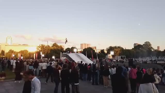 ВЫСТУПЛЕНИЯ БАЙКЕРОВ. ТРАМПЛИН. МОСКВА