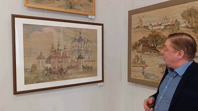 Выставка работ художника Хомрачёва А.В. Выставочный зал. 2026. Брянск. смотреть онлайн