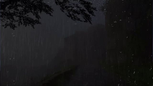 Звуки дождя. Ночной дождь. Наслаждайтесь...)