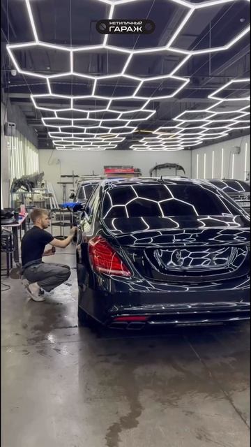 Мерседес S класса в лучшем детейлинге Петербурга